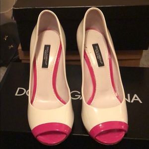 Dolce & Gabbana”Spunta Vernice Bicolore